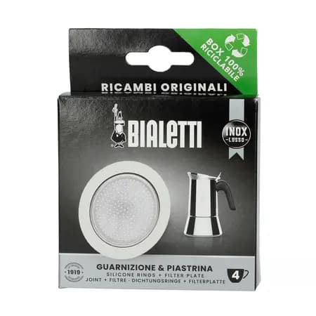 Bialetti - Pakning + si til Bialetti 4tz stålcaféer