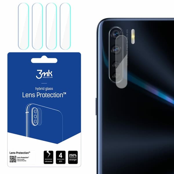3mk Linsebeskyttelse til Oppo A91