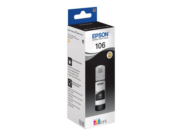 Epson EcoTank foto sort T 106 70 ml T 00R1