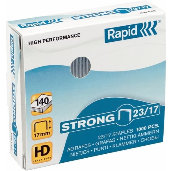 Rapid Strong hæfteklammer, 1000 stk (10K257G)