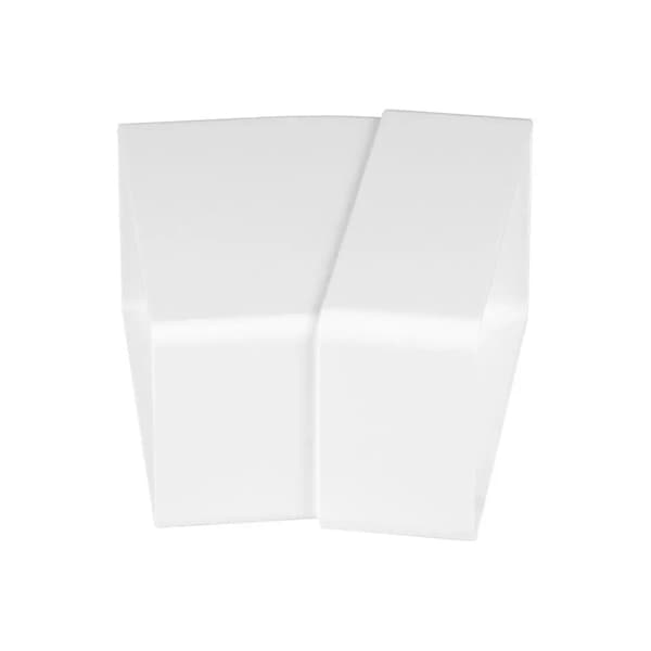 Vandret flad albue 55x110mm 15 grader KP55-24/15