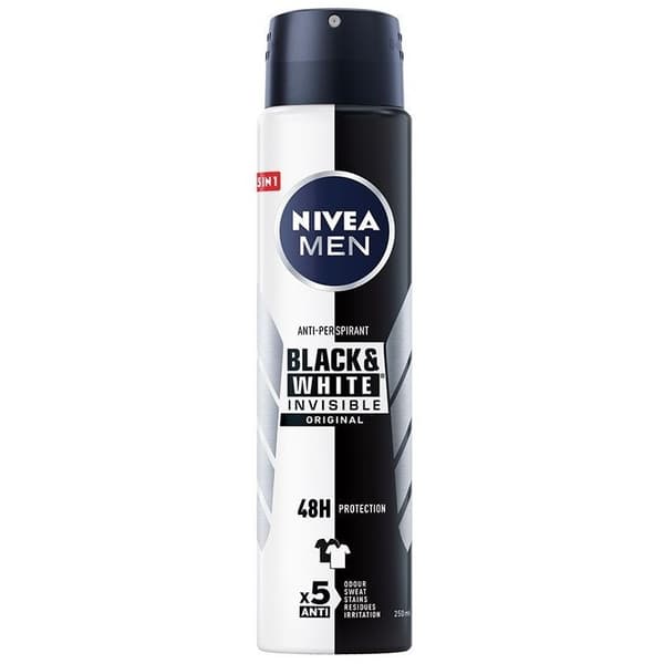 Nivea Deodorant INVISIBLE POWER spray män 250ml