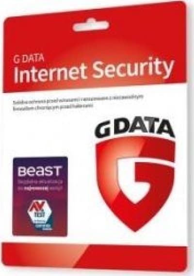 Programvara GDATA Internet Security 2PC 1 år nyckelkort