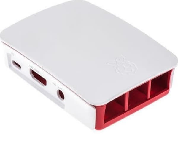 Raspberry Pi Pi Pi 4 Fodral Röd Vit