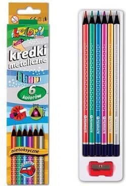 Premium Colori metallicpennor 6 färger PENMATE
