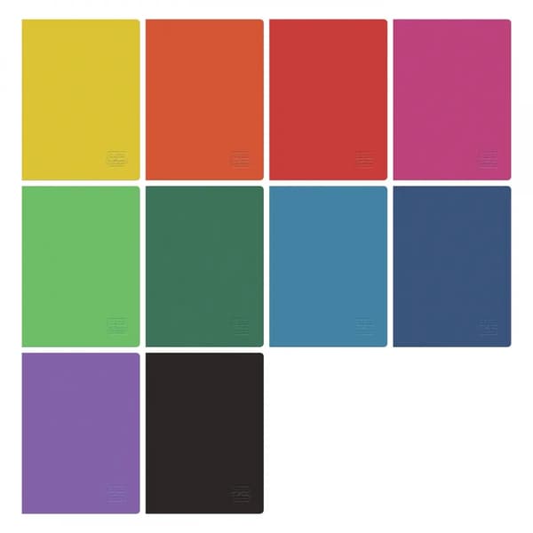 NOTESBOG A5/96K TRELLIS RAINBOW HER FOL A 5