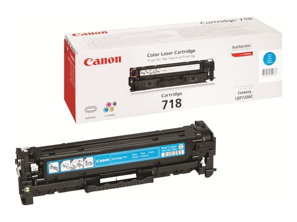 Canon tonerpatron 718 - Cyan