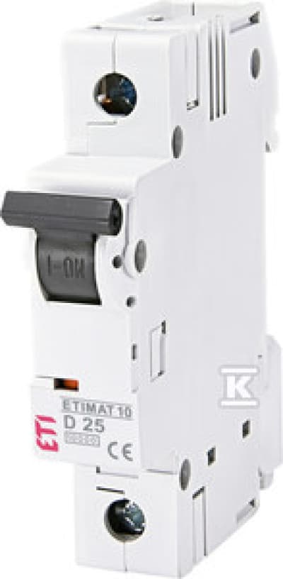 Adapterafbryder 1P D 25A 10kA AC ETIMAT10 002151718