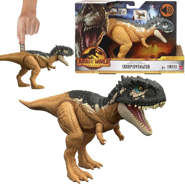 Dinosaur Mattel Skorpiovenator med lyd