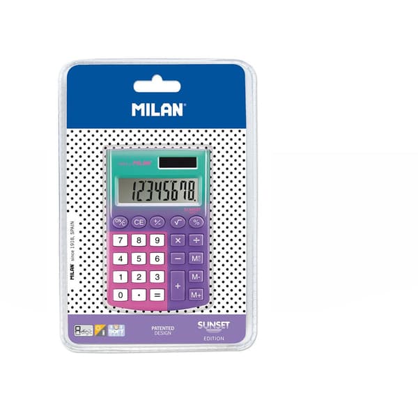 Pocet 8-paikkainen MILAN-laskin