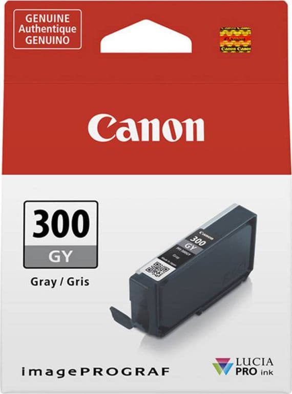 Canon bläckbehållare PFI-300 GY - Grå