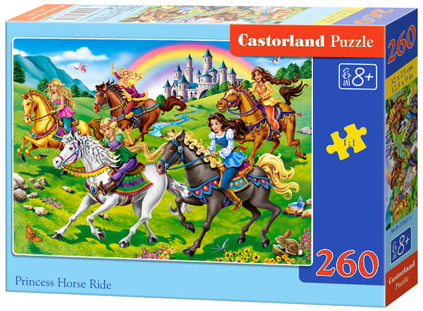 Palapeli 260 Prinsessa Hevosajelu CASTOR