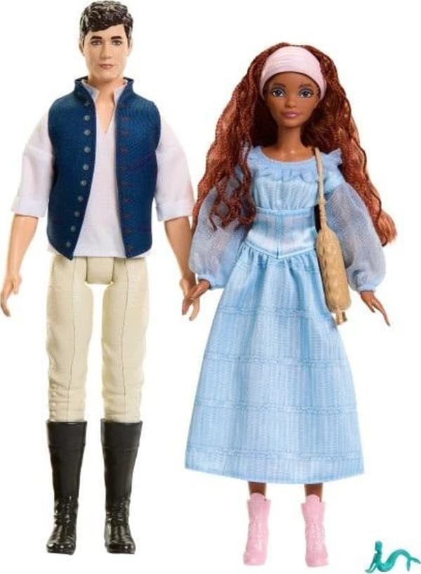 DISNEY DEN LILLA SJÖJUNGFRUN ARIEL & PRINS ERIC HLX14 WB4