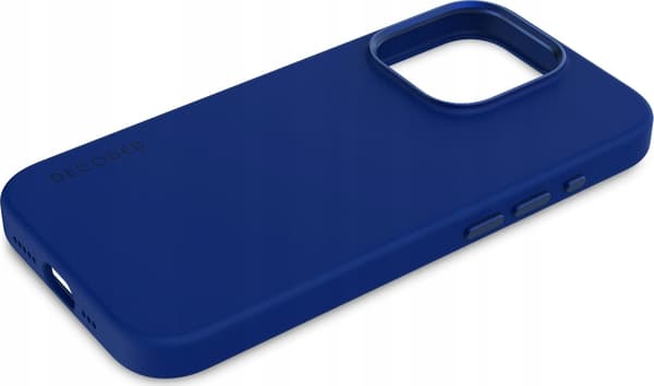 Decoded AntiMicrobial Silicone Bagsidecover iP 15 Pro Max Gal Blue