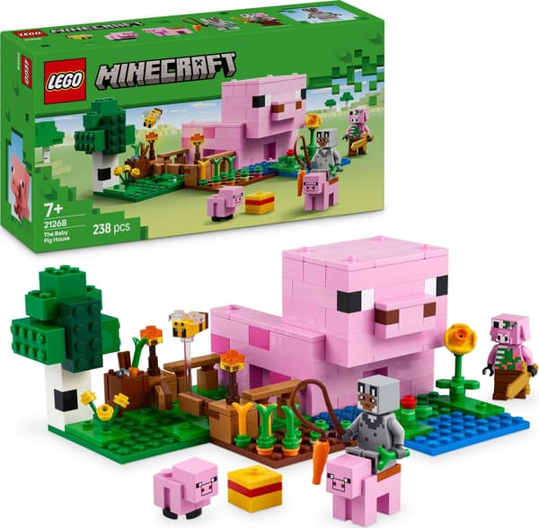 LEGO® Minecraft Grishuset 21268, 238 delar
