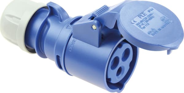 Bärbar stickpropp GP163, 16A 230V 2P+Z IP44