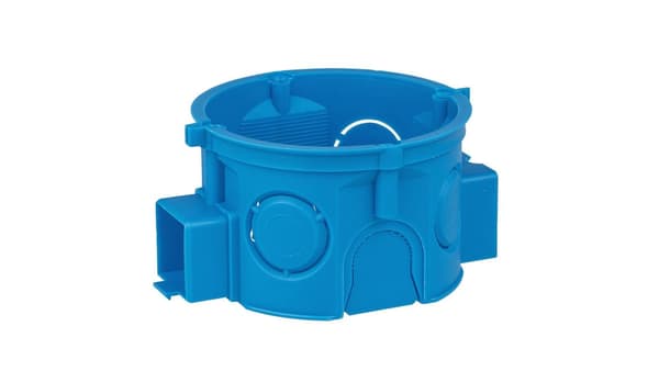 Indmuringsdåse 60mm blå S60K 34054203