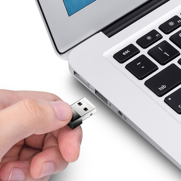 TRÅDLØS LAN USB CUDY AC650 MINI ADAPTER