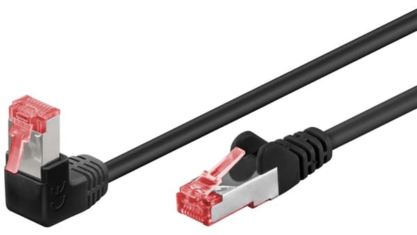 Goobay GOOBAY Patchkabel S/FTP Cat. 6 Lige/Cat. 90 Sort 3m