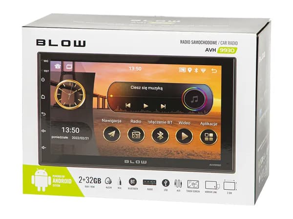 Bilradio AVH-9930 2DIN 7tommer GPS