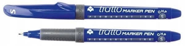 Marker Tratto OHP S 1,0mm blå p8