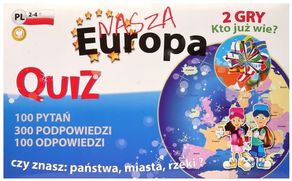 Quiz 2 spel - Europa FAN