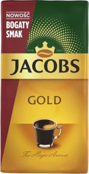 Jacobs Coffee JACOBS GOLD, jauhettu, 500 g