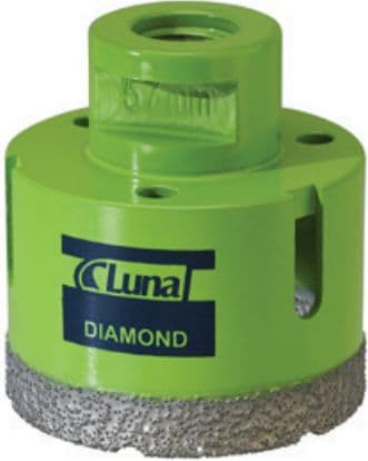 Luna Diamanthulsav med skaft M14 6mm (212920014)