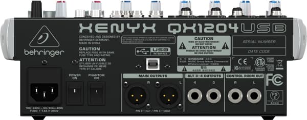 Behringer QX1204USB-äänimikseri