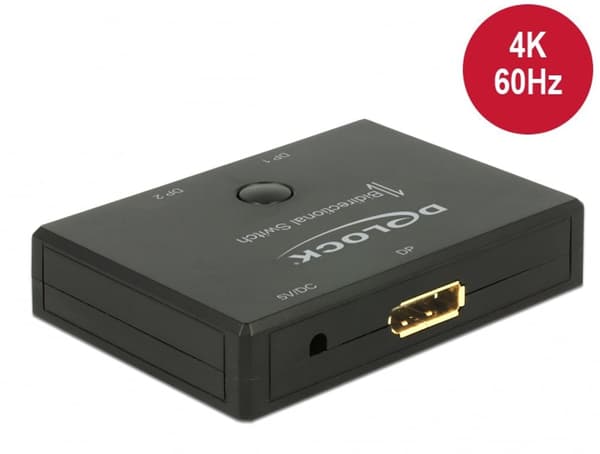 Delock Displayport 2 - 1 Switch bidire