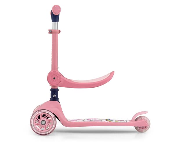 Milly Mally Scooter Fuzzy Rosa