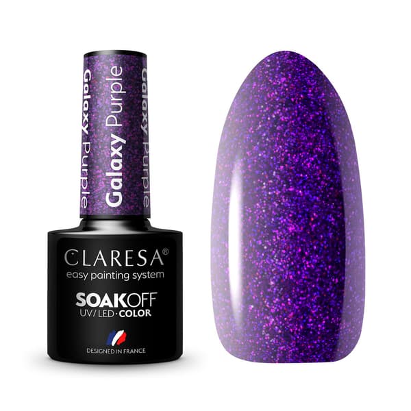 CLARESA Geelilakka Galaxy Purple 5g