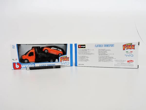 Street Fire Transport In Mini Cooper S 1:43 BBURAGO