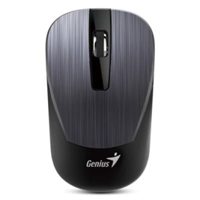Genius Genius Mouse NX-7015, 1600DPI, 2.4 [GHz], optinen, 3kpl, langaton USB, harmaa, AA