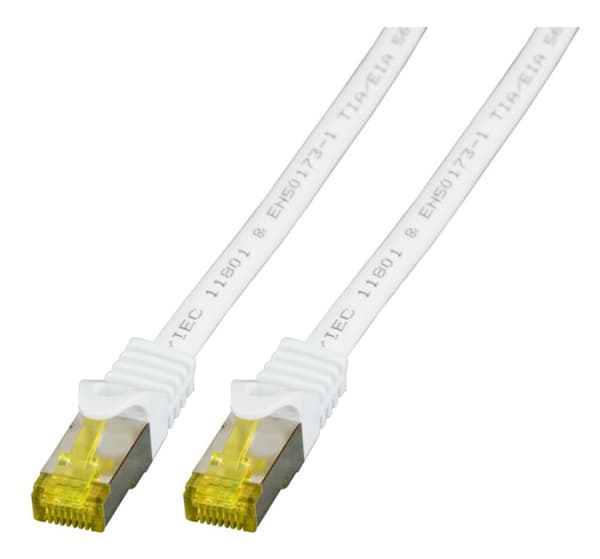 EFB-patch-kaapeli S/FTP, Cat.6A, LSZH, Cat.7, 15m (MK7001.15W)