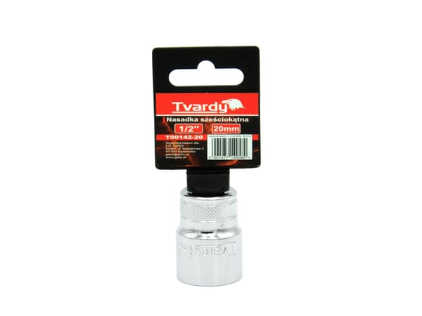 Tolvkantstop 1/2\" 20 mm TVARDY (10/100)