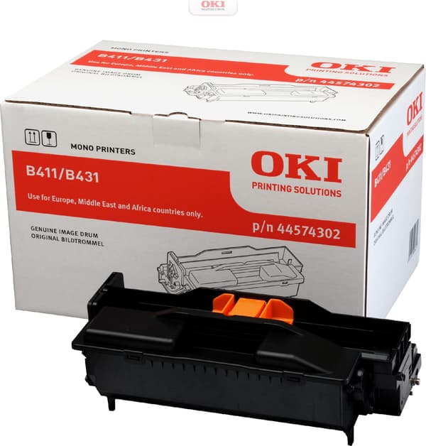 OKI Tromlesæt 44574302 - Sort