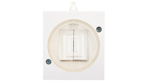 Ospel Lambda T-stik Dobbelt Hermetisk IP44 hvid (LNH-2L/00)