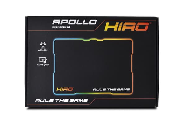HIRO Apollo Speed -pelihiirimatto - kova, valaistu