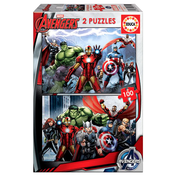 Pussel 2x100 Avengers G3