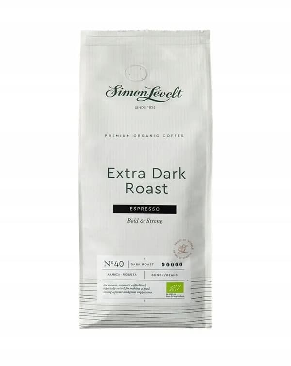 Simon Levelt hela kaffebönor Espresso Extra Mörkrost 500g