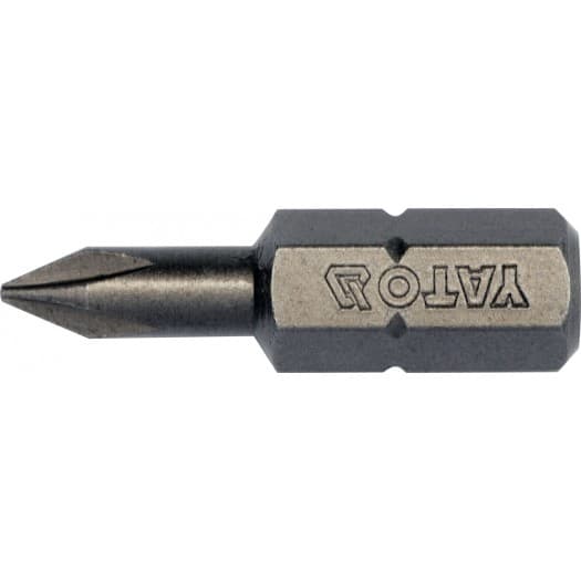 Yato Bits 1/4\" x 25mm PH0 10 stk. YT-78130