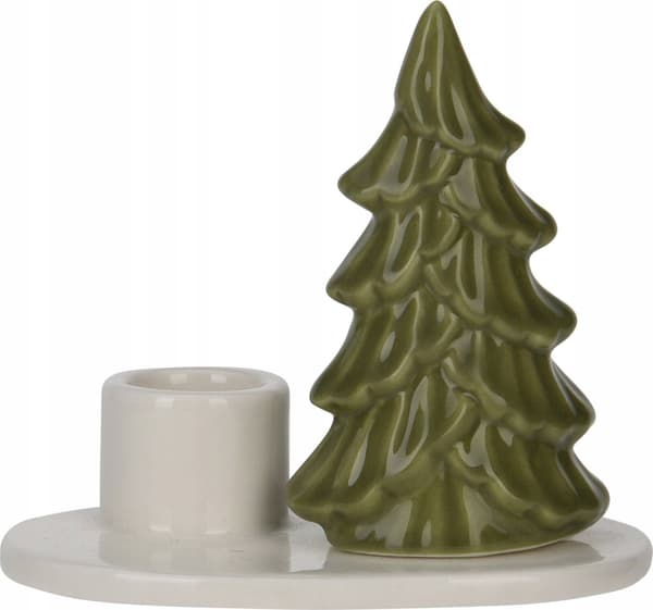 Home Styling Collection Jul Ljusstake med Julgran, 8 cm