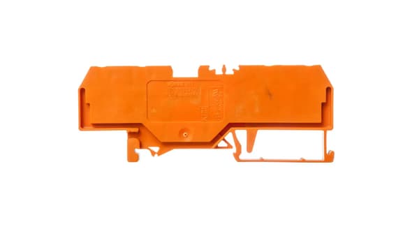 4-leder skinneforbinder 4mm2 orange 281-653
