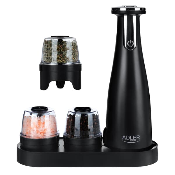 3 mausteen, suolan ja pippurin setti - USB