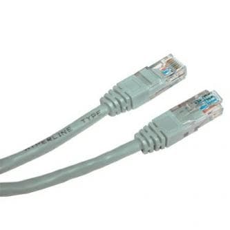Logo Patchkabel, UTP, Cat.5e, RJ45 m/10m, Uskærmet