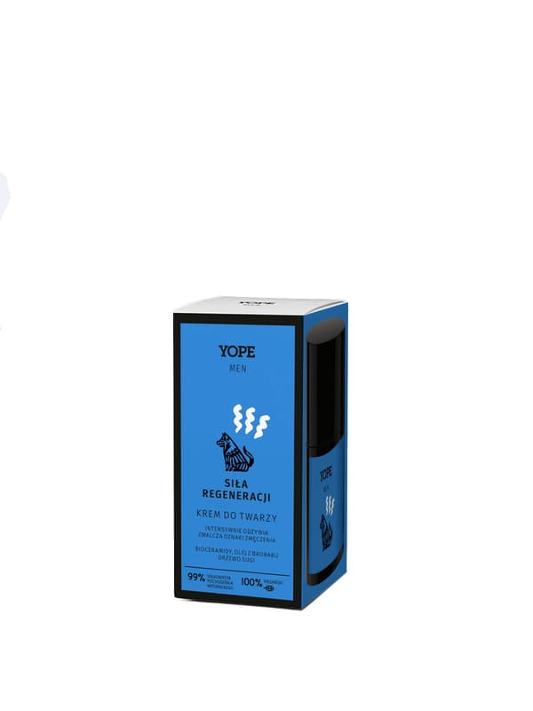 Yope Men Wood Ansiktskräm för män - Sila Regenererande 50ml