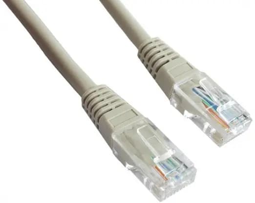 NETRACK BZPAT20F5E Netrack patchkabel RJ45, støbt kappe, kat. 5e FTP, 20m grå