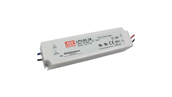 Mean Well Led-virtalähde LPV-60-24 60W 24V ip67