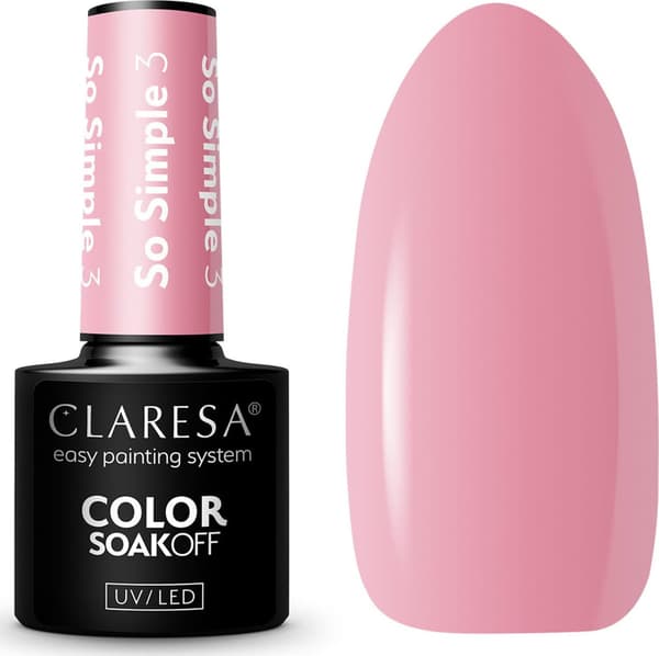 CLARESA Gel polish So simple 3- 5g